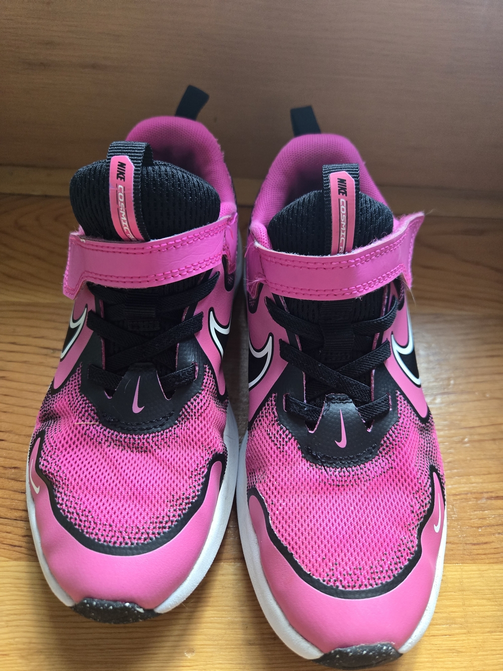 Nike Kids Hot Pink and Black Athletic Sneakers